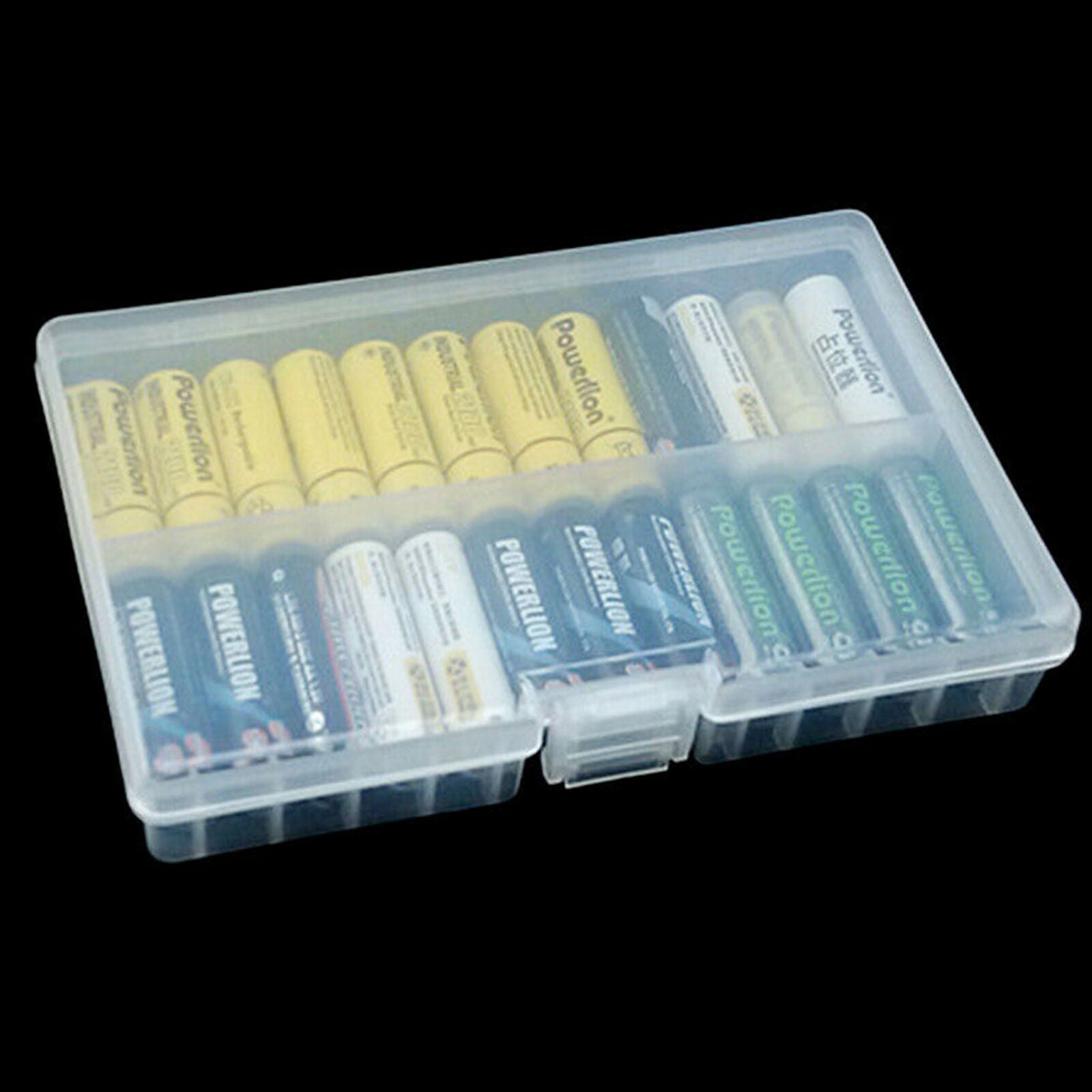 Waterproof Dustproof Clear Plastic AA AAA Battery Box Storage Case Cover Holder