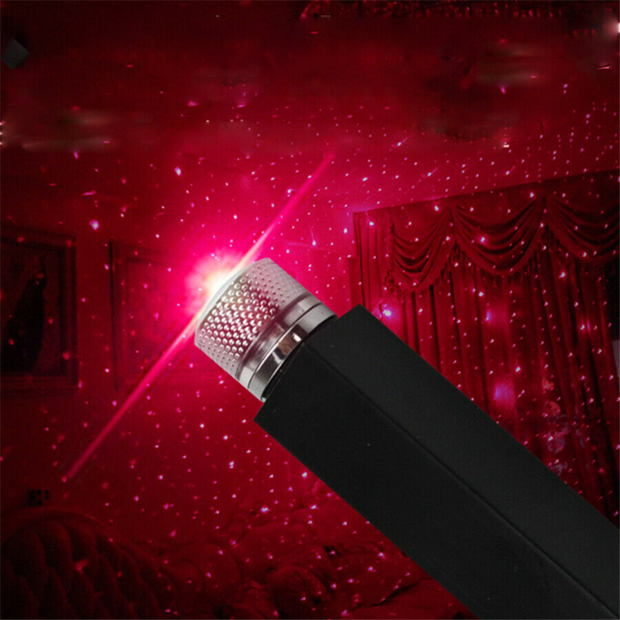 Universal USB Plug Mini LED Car Roof Star Night Lights Projector Various Effects