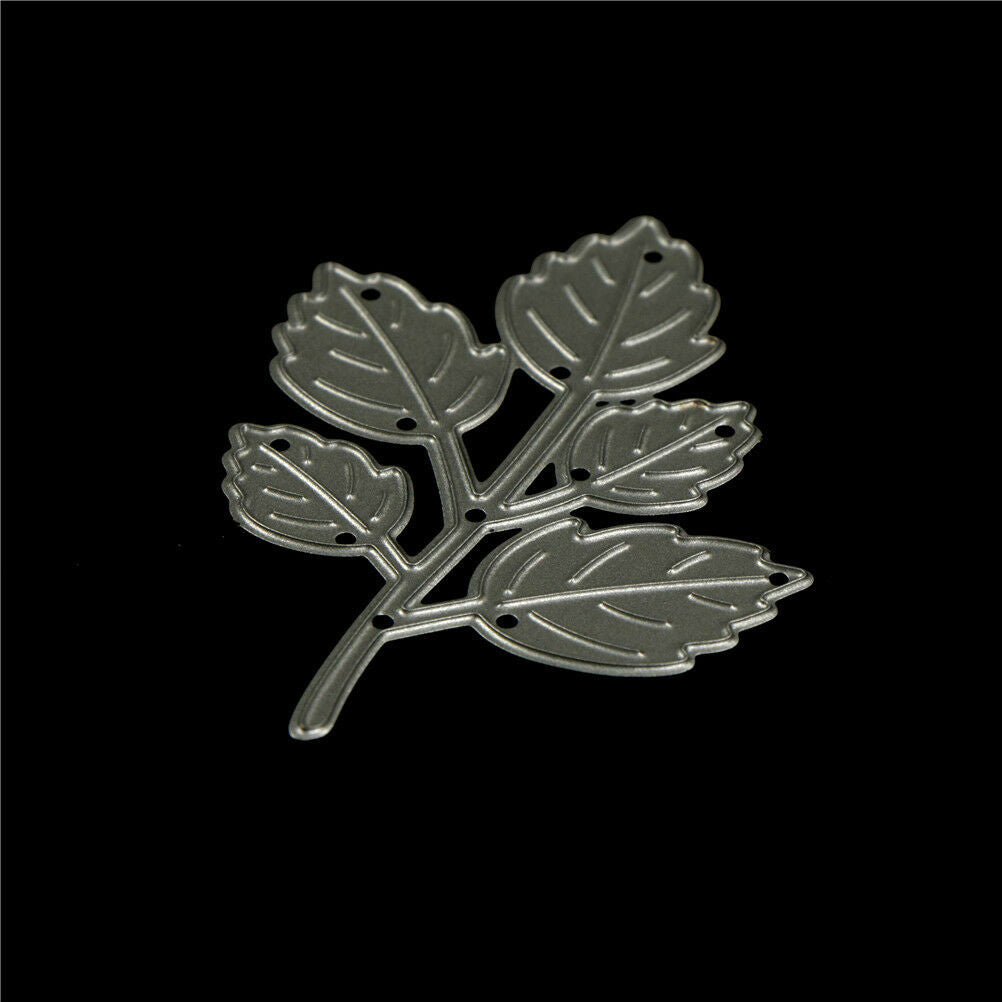 1pc Delicate leaf  Metal Cutting Dies DIY Scrapbooking Paper Cards Crafts S Tt