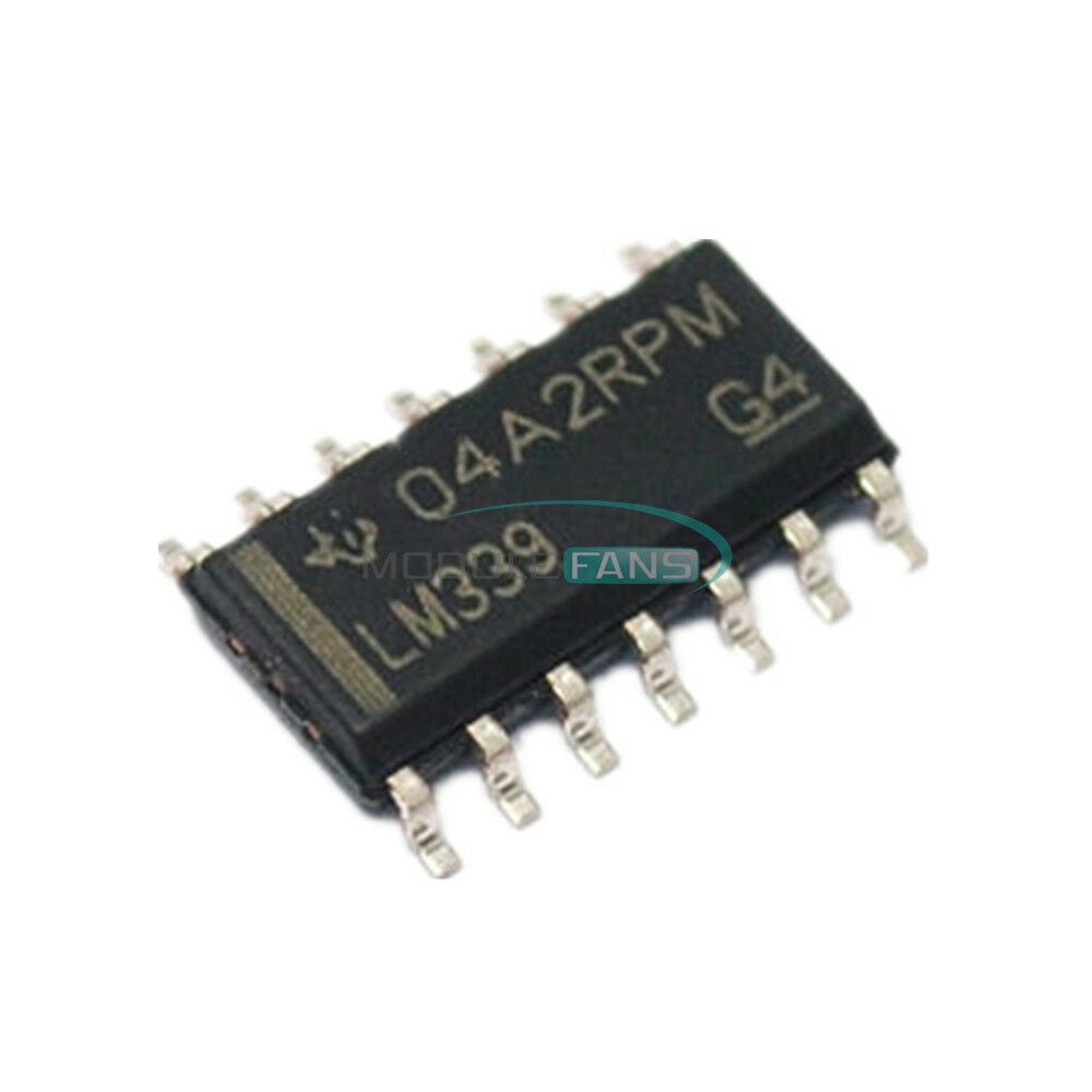 10PCS IC LM339 SOP-14 LM339 339 SOP14 TI POWER QUAD VOLTAGE COMPARATORS