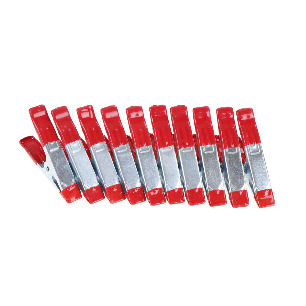5pcs 4" Clip Metal Heavy Duty Spring Clamps Crocodile Tips Tool Y LpJCAUQ XC
