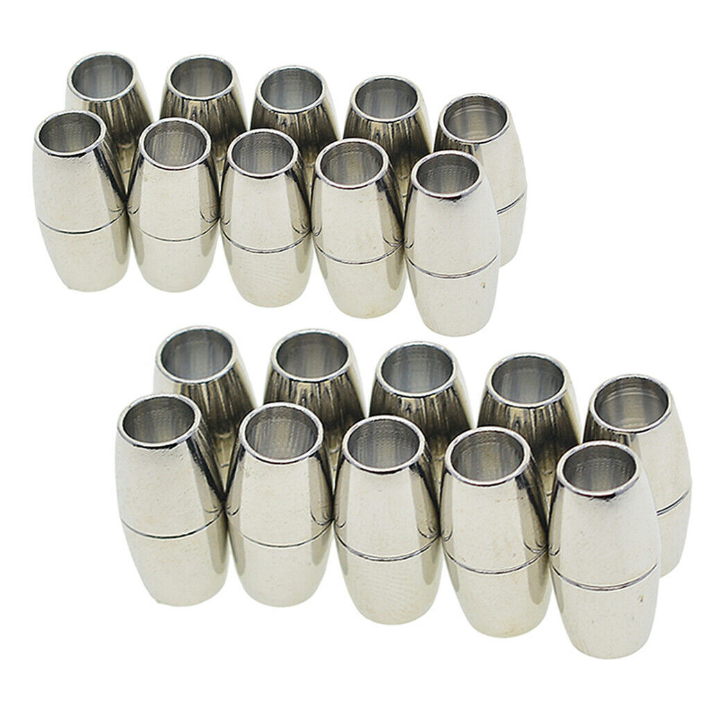 20x barrel magnetic lock converter connectors leather cord