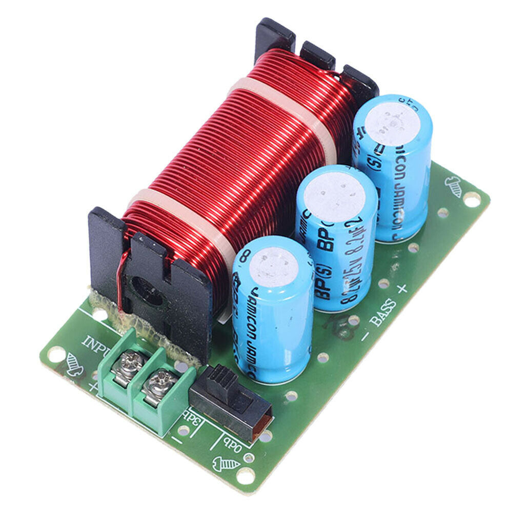 2Pcs WEAH-85 Bass Frequency Divider Speaker Audio Crossover Filters Board DIY