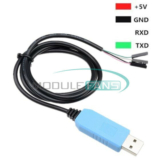 2PCS PL2303TA USB TTL To RS232 Converter Serial Cable For Win 8 XP VISTA 7 8.1