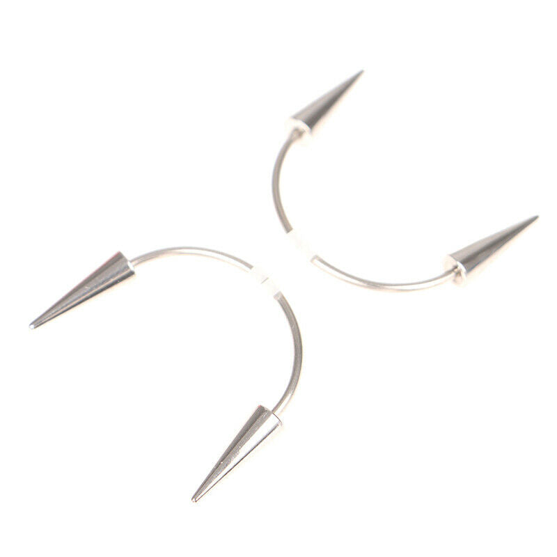 Dracula Nail Lips Ring Puncture Earrings Hoop Nose Ring Body Piercing Jew.l8