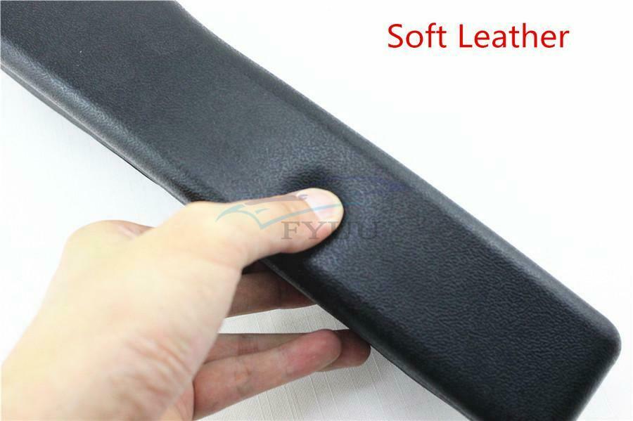 1 Set 120° Adjustable PU Foam Right Side Console Box Armrests For Car Truck Seat