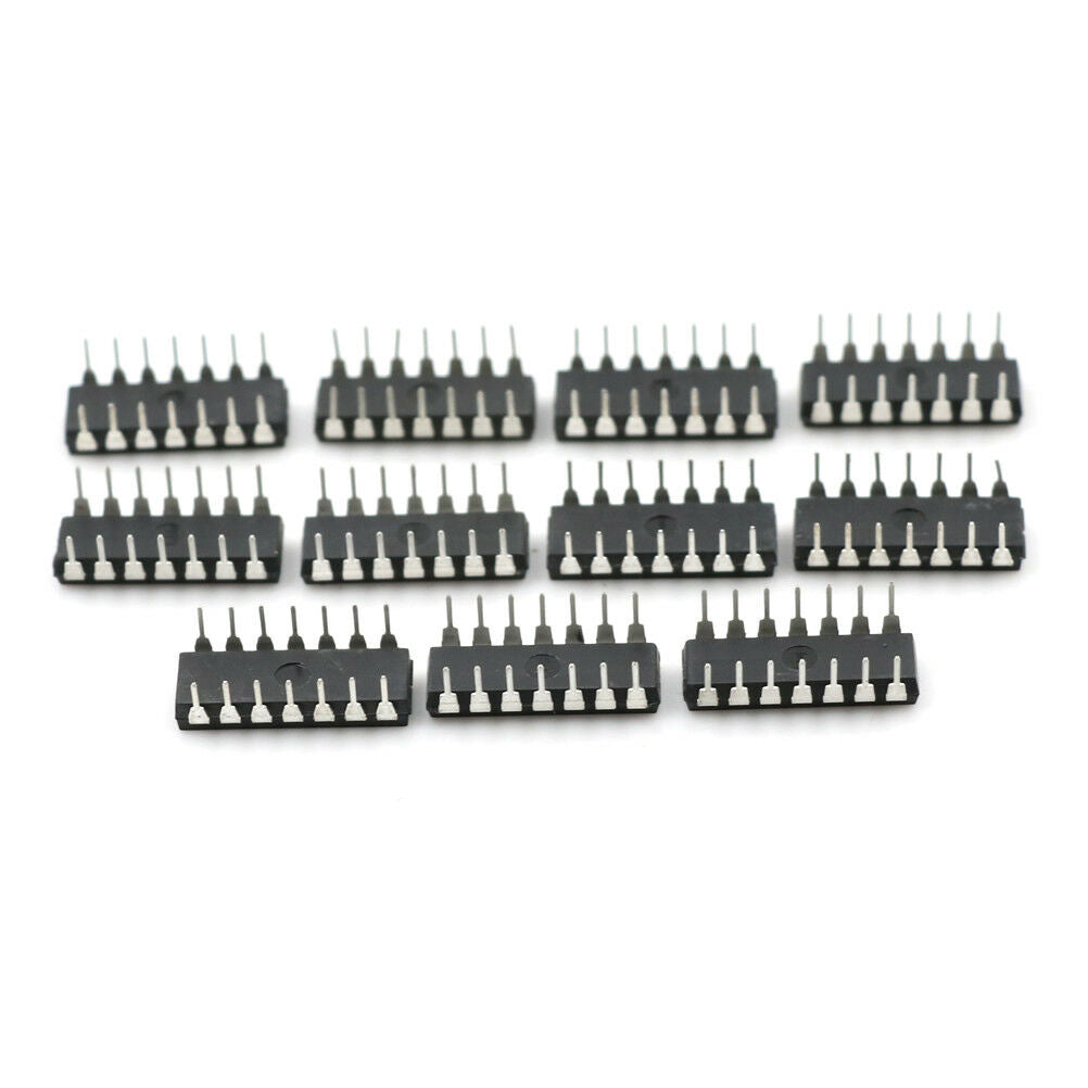 10pcs IC SN74HC14N 74HC14N 74HC14 CMOS INV 14-DIP H Rf