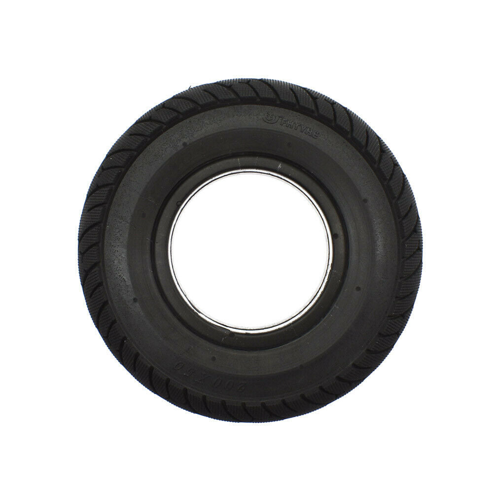 200x50mm / 8"x2" Scooter Tubeless Solid Tyre No Flats Tire E100 E150 E175 E200