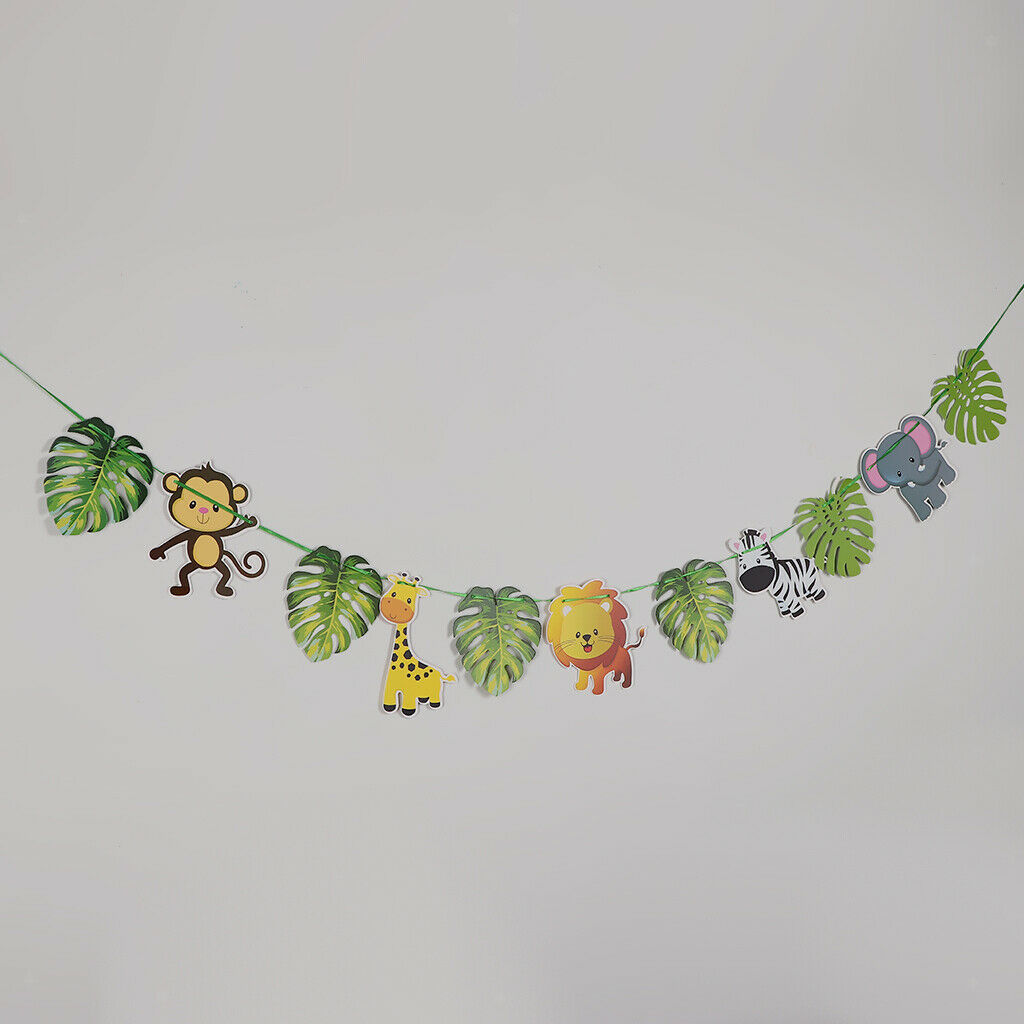 Cute garland pennant chain hanging decoration for Hawaii party themed party