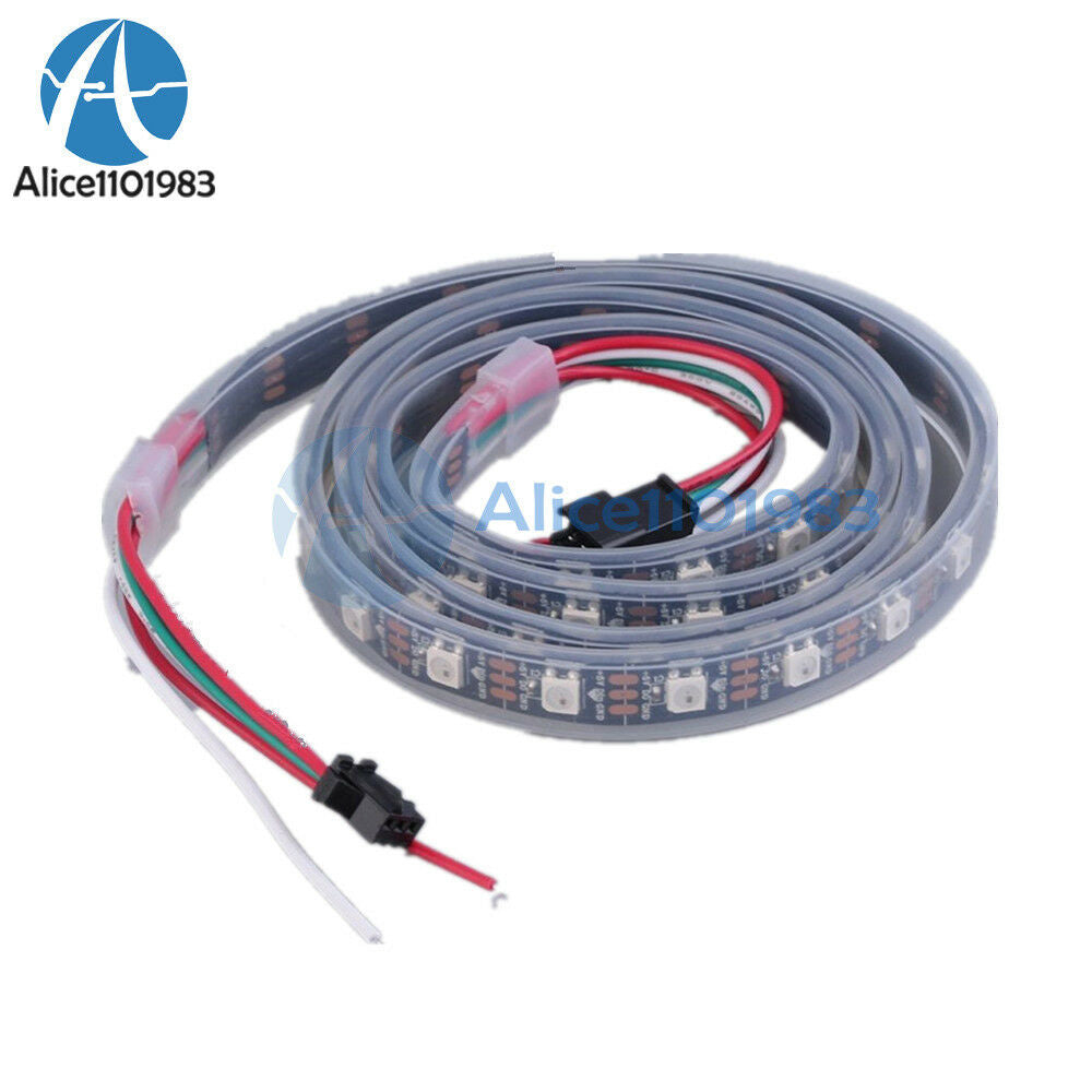 WS2812B 5050 RGB LED Strip 1M 60 Leds 60LED Individual Addressable 5V Black PCB
