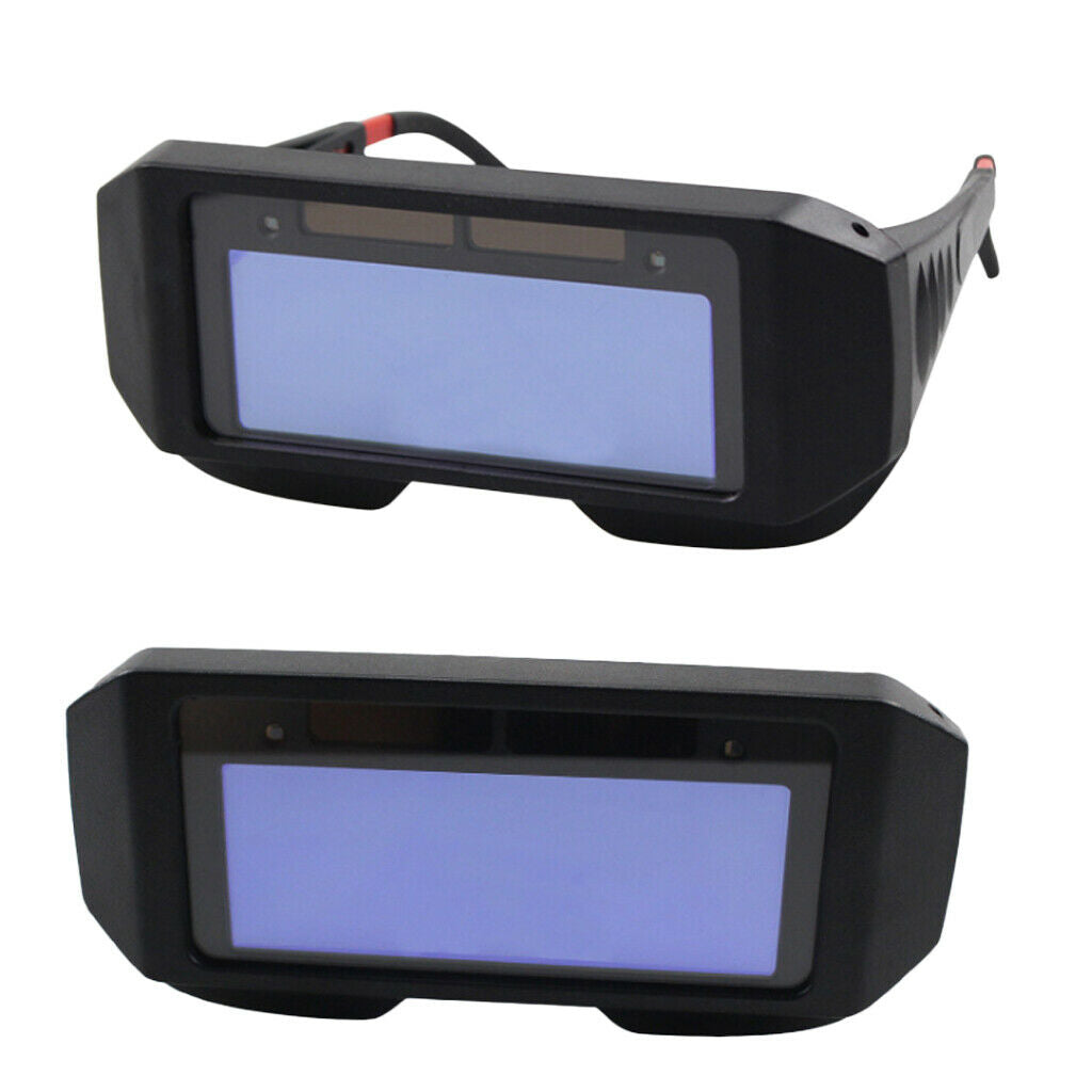 Welding Goggles Solar Auto Darkening Eyes Protector Welding Glasses Black