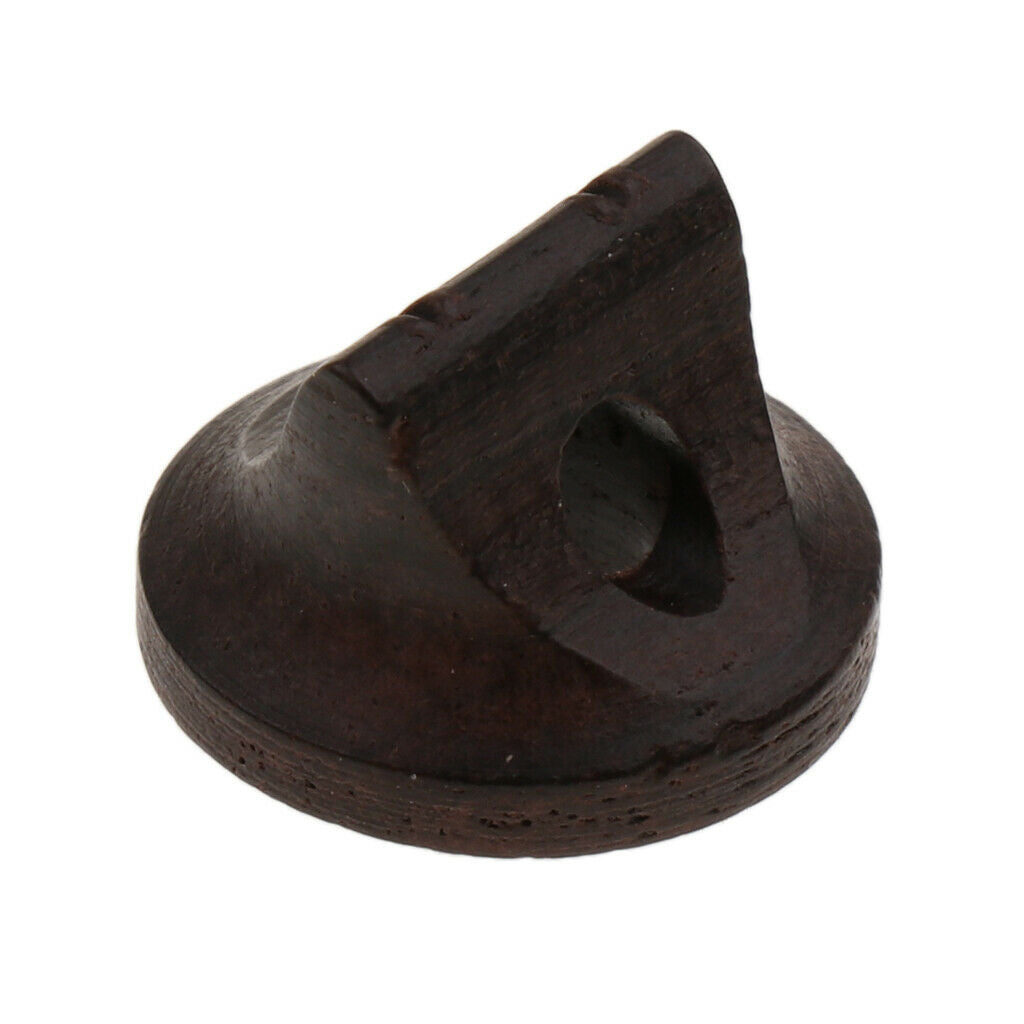 2x Ebony Erhu Bridge for String Instrument Parts