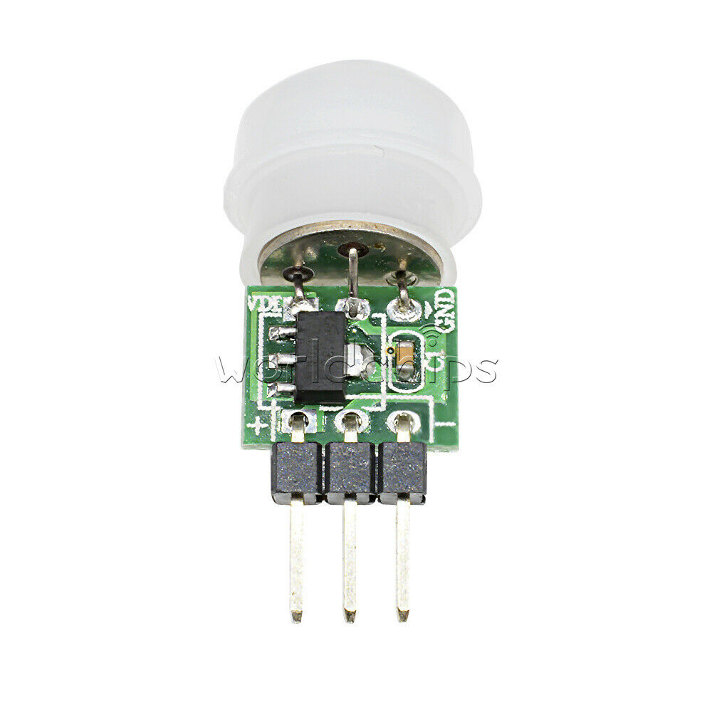 2PCS Mini PIR Motion Body Human Sensor AM312 IR Infrared Pyroelectric Detector