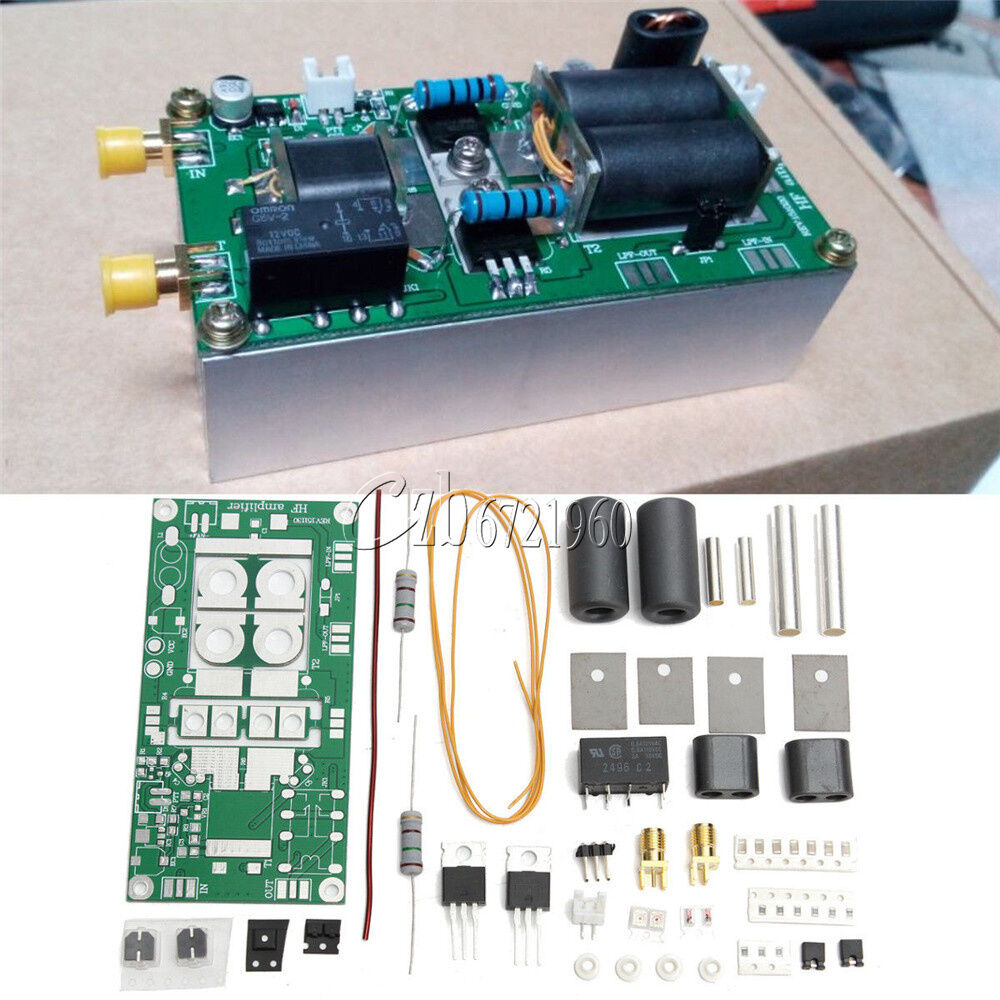 DIY Kits 70W SSB linear HF Power Amplifier For YAESU FT-817 KX3 Ham Radio