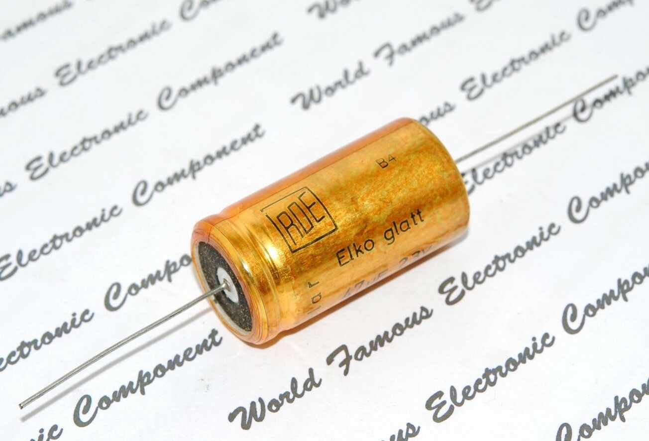 1pcs - ROE EGW 47uF (47µF) 23Vac (63V) Bipolar Axail Capacitor - For Audio BP