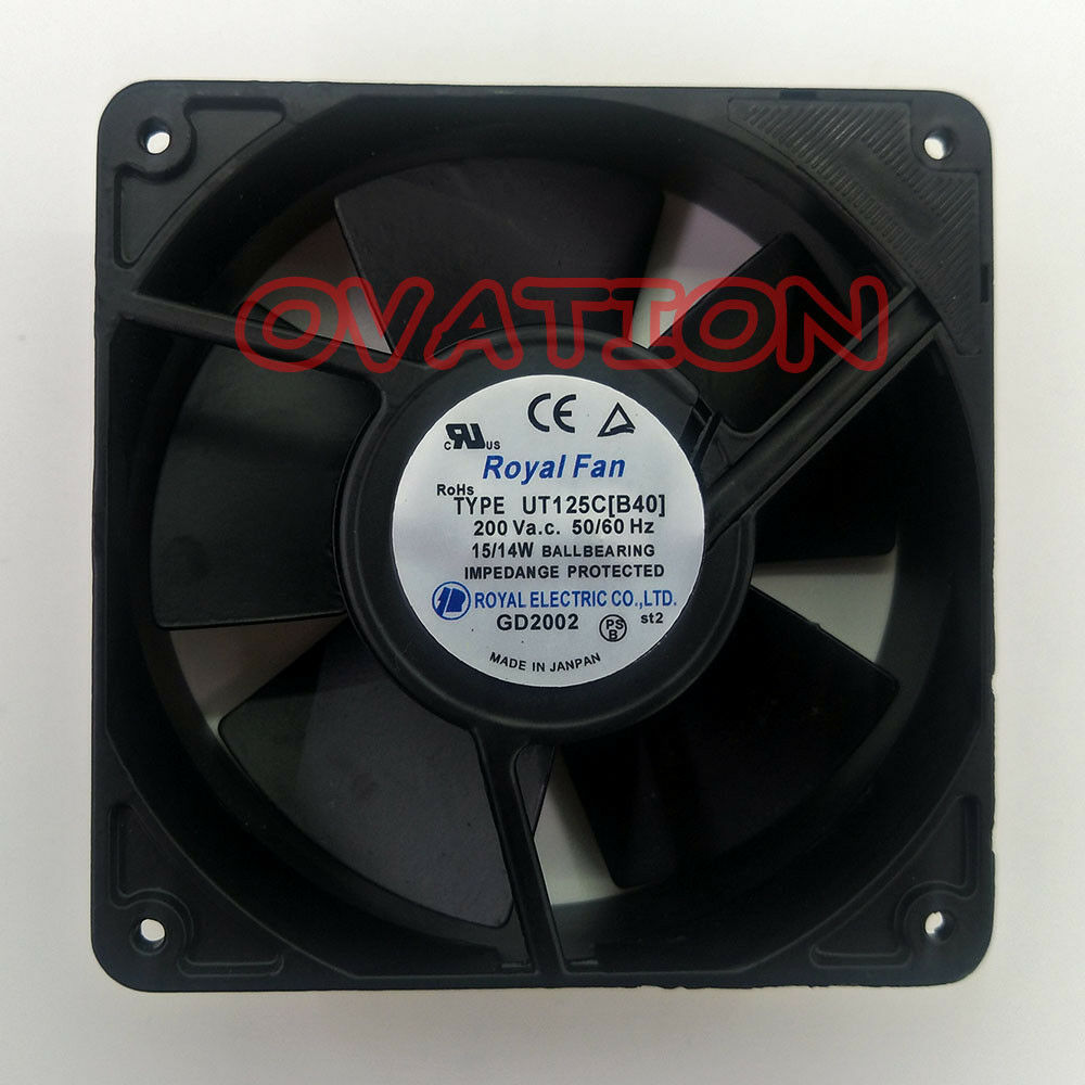 For 1PC NEW Royal Fan UT125C [B40] 12038 200V 15w / 14W fan