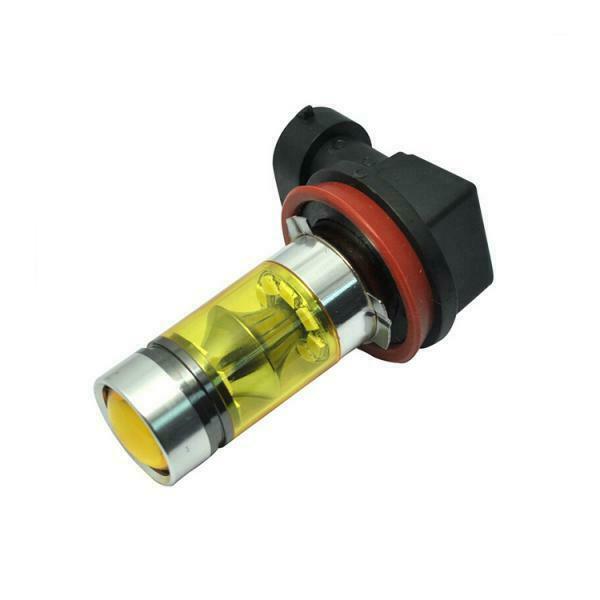 2pcs H11 H8 100W High Power 4300K Yellow LED Car Fog Driving DRL Light