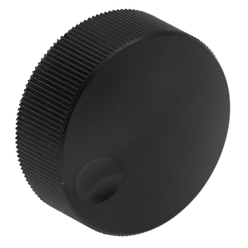 32.5x13mm Volume Control Black Plastic Knob for 6mm Potentiometer NL
