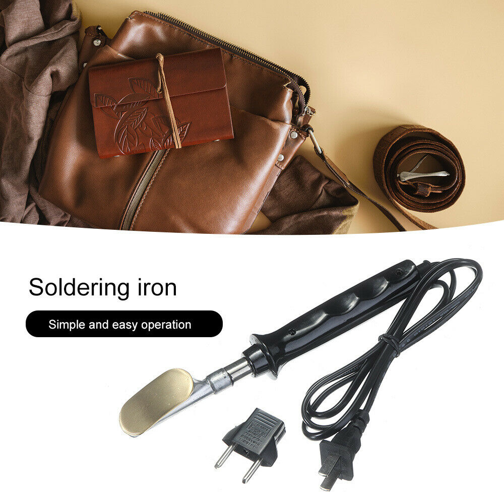 Smoothing Iron for Car Bumper Repair Electric Soldering Iron Flat Tip Welding LI