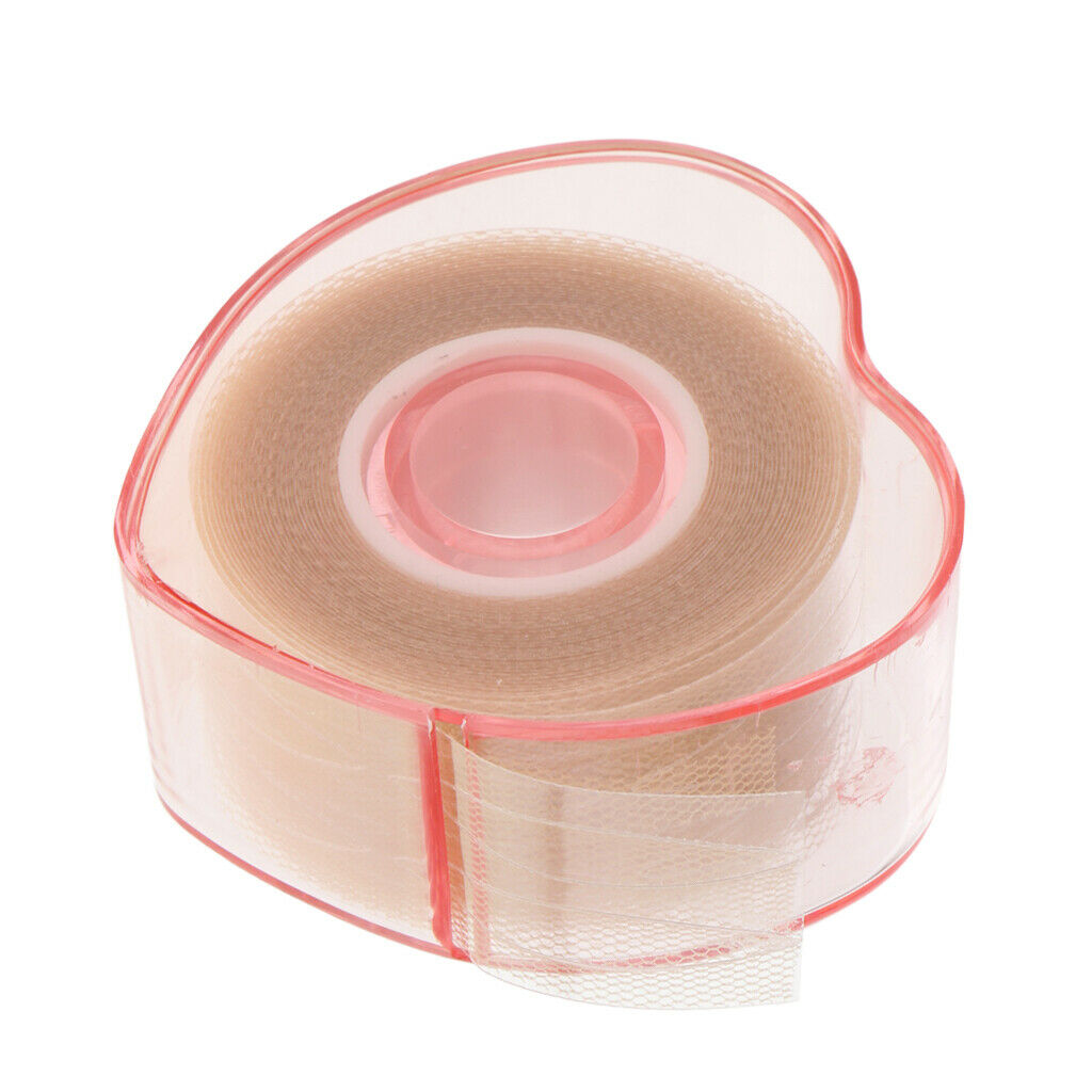 2 Pieces Lace Eyelid Paste Strips Seamless Long Lasting Uneven Eyelid Tapes