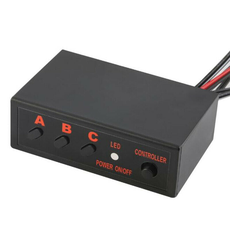 6 Ways LED Car Strobe Flash Light Lamp Emergency Flashing Controller Box .l8