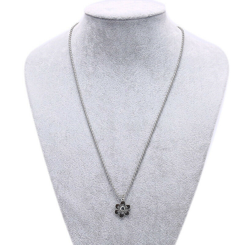 Hip-hop Choker Alloy Flower Beads Necklace Women Gothic Streetwear Jewelry Gi DD