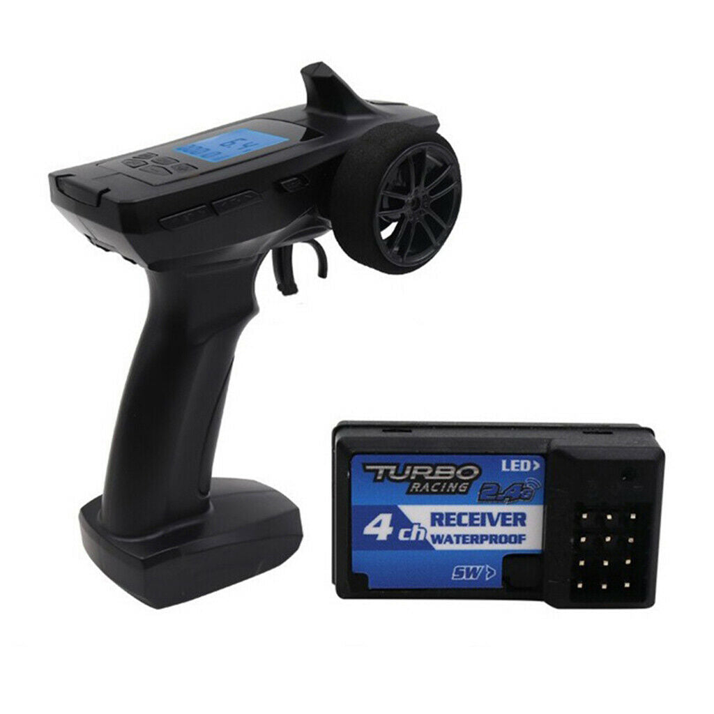 4 Channels Remote Controller Transmitter w/ Receiver for RC Car Boat Parts