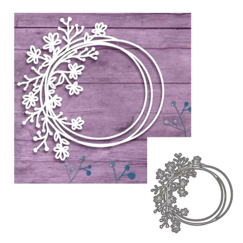 Flower Frames Metal Cutting Dies DIY Decorations Creative School Home Ornaments
