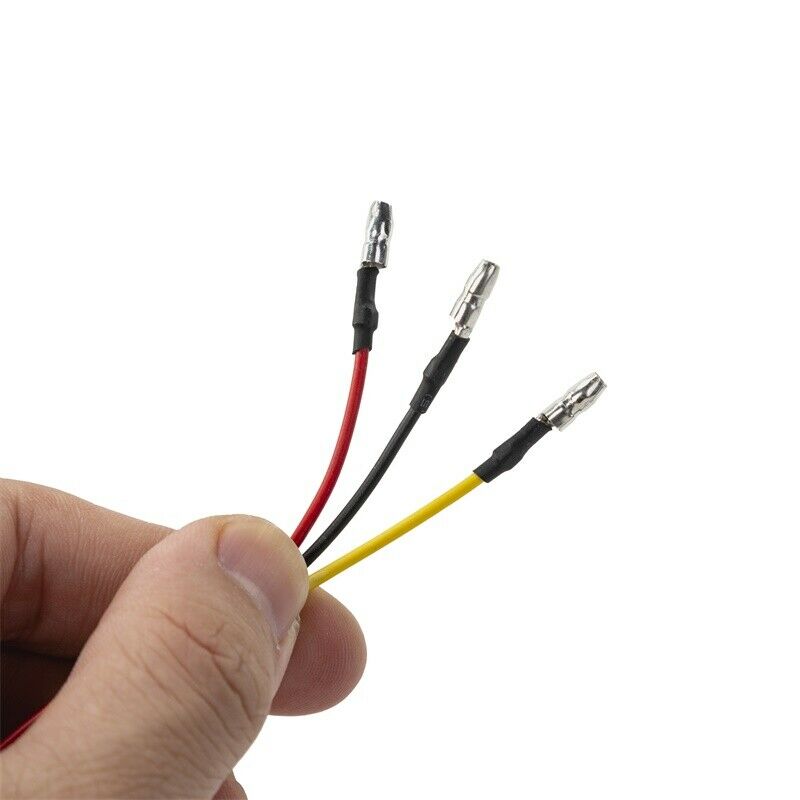 Motorcycle LED Turn Signal Light Yellow M10 Indicator Waterproof Universal