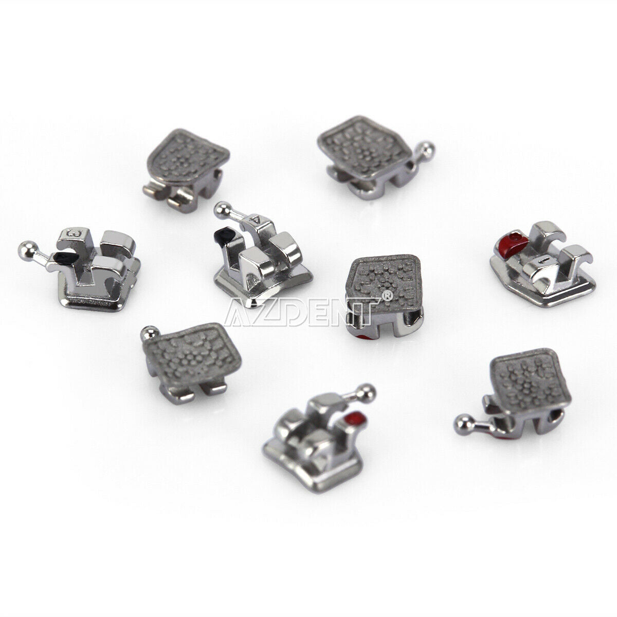 10 Kits Dental Orthodontic MIM Monoblock Bracket Brace Mini Roth.022 3-4-5 Hooks