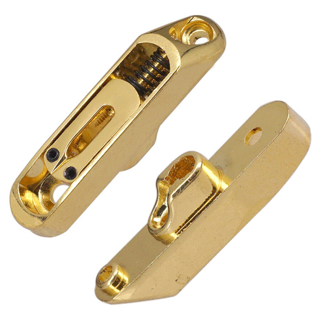 Pack of 12 Guitar Bridge Saddles Tailpieces for 6 String Electric Guitar