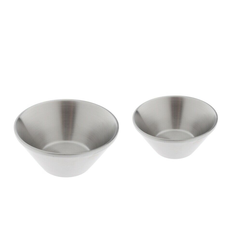 Outdoor Stainless Steel Insulated Camping Bowl Picnic 150x70mm for Adults