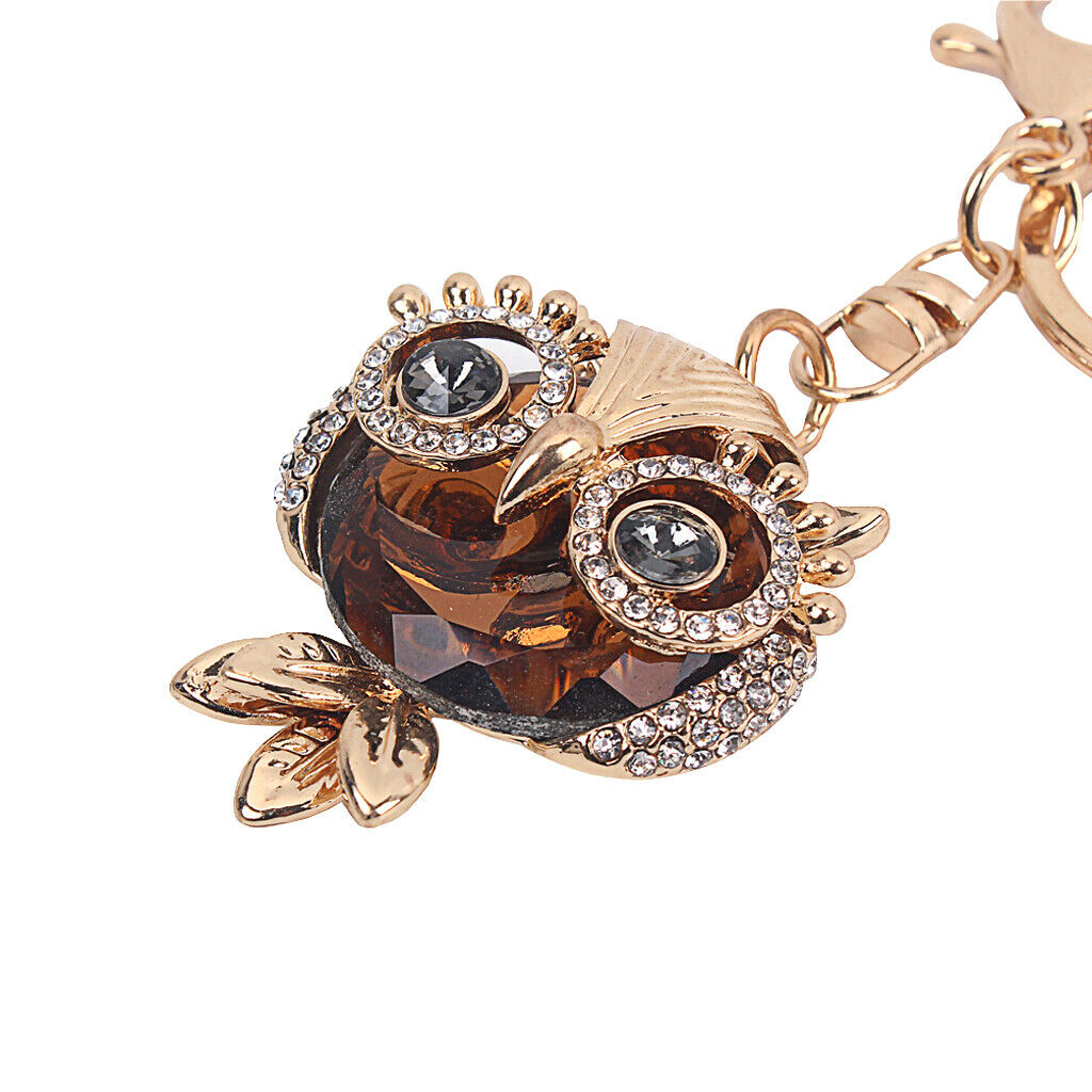 Crystal Owl Sweater Chain Necklace Personalized Creative Pendant Necklace