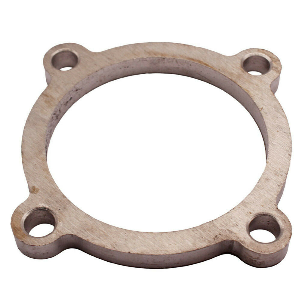 4  TURBO OUTLET EXHAUST DOWNPIPE FLANGE + GASKET FOR GARRETT T3 T4 GT35