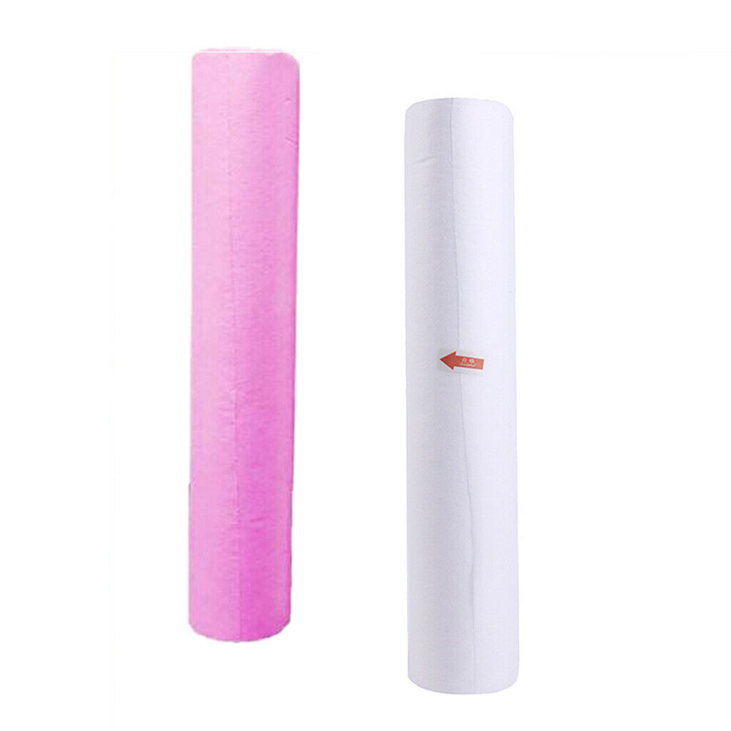 100Pcs/2Roll Disposable Bed Sheets for SPA Makeup Tattoo Supplies White