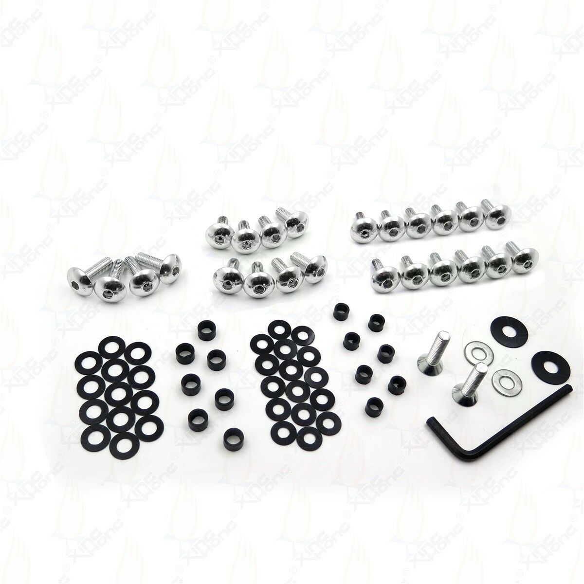 Complete Spike Stainless Steel Fairing Bolt For 03-04 SUZUKI GSXR1000 GSX-R 1000