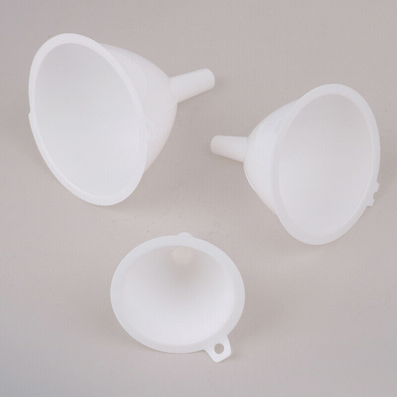 3Pcs/Set White Plastic Multifunction Separatory Funnel Kitchen To.l8