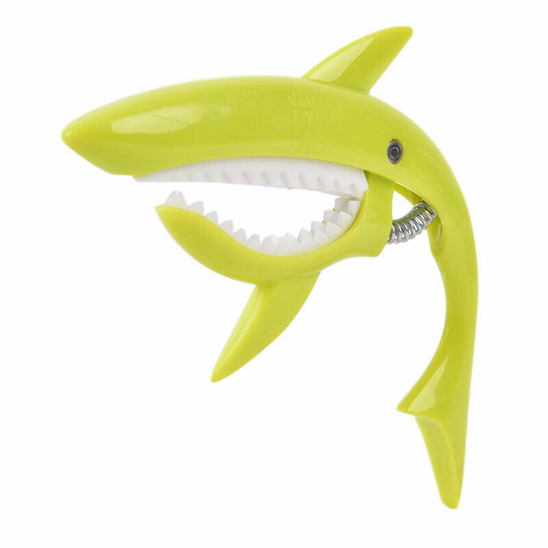 Guitar / Ukulele Plastic Shark Capo Fit for Acoustic Electric Guitar Acce.l8