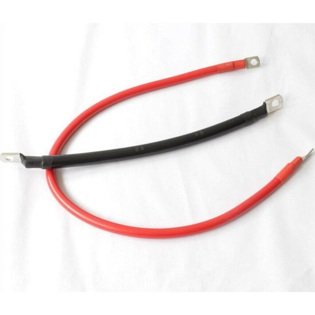 Copper Negative Battery Ground Cable Terminal Kit 2Pcs 100A for RV Car Boat