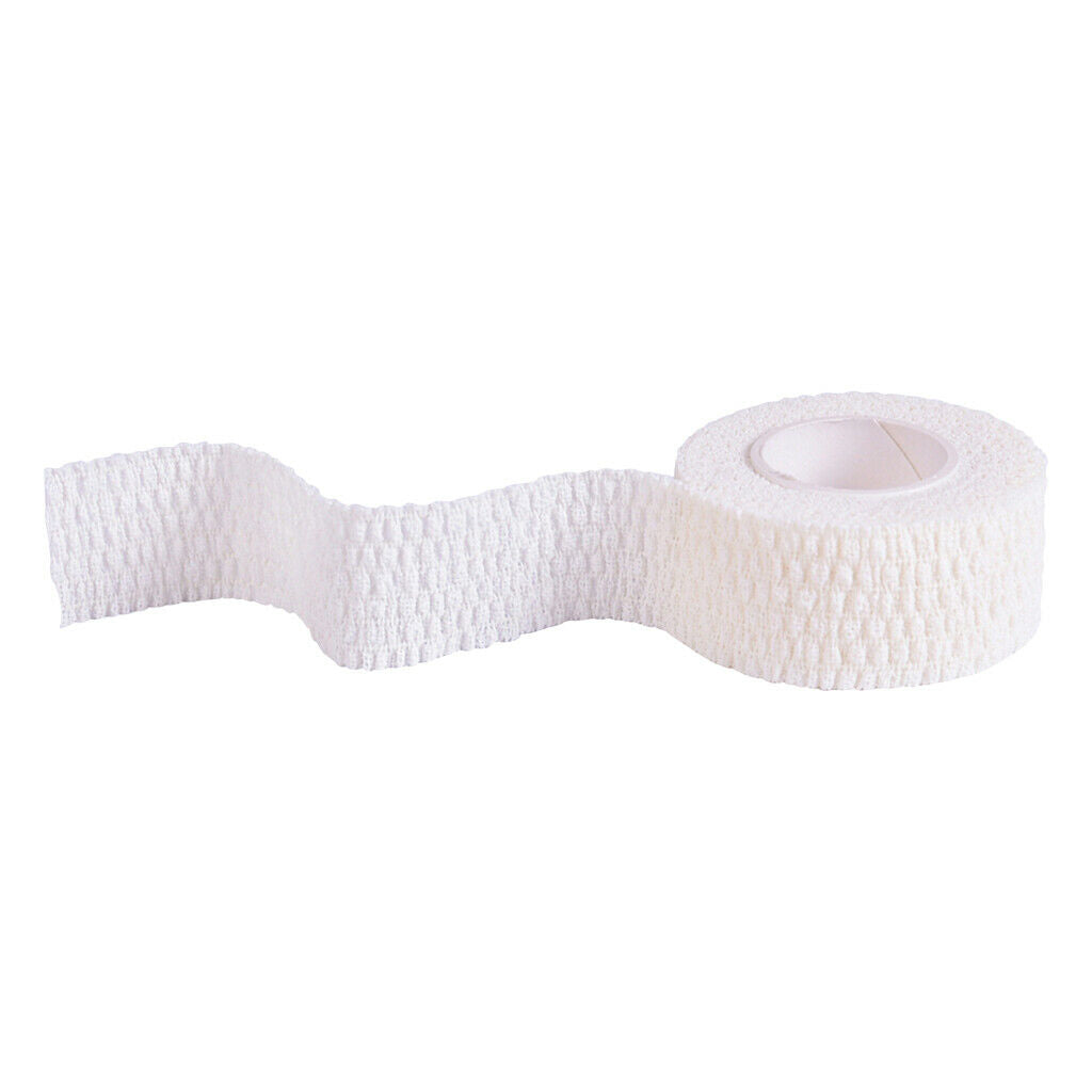 Sports Self Adherent Wrap Pet Dog Cat Wound Cohesive Bandage 2.5cm White