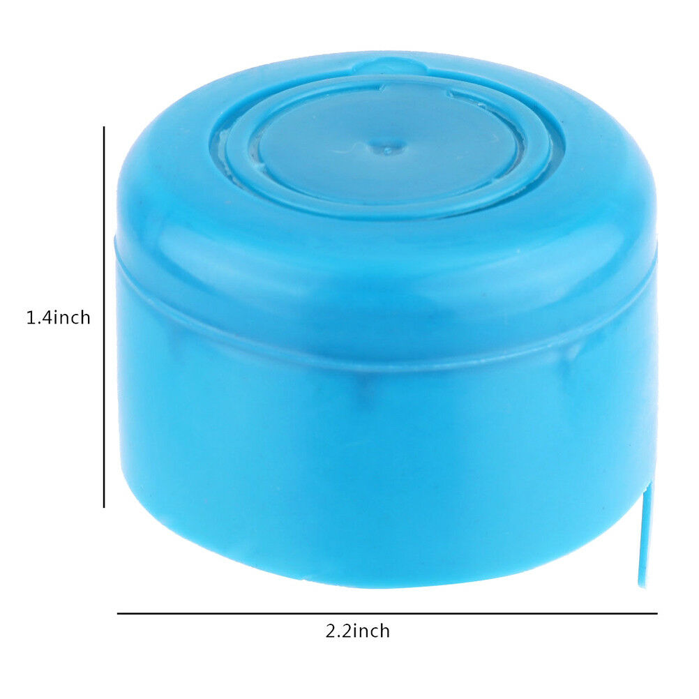 5Pcs reusable water bottle snap on cap replacement for 55mm3-5 gallon water H SJ