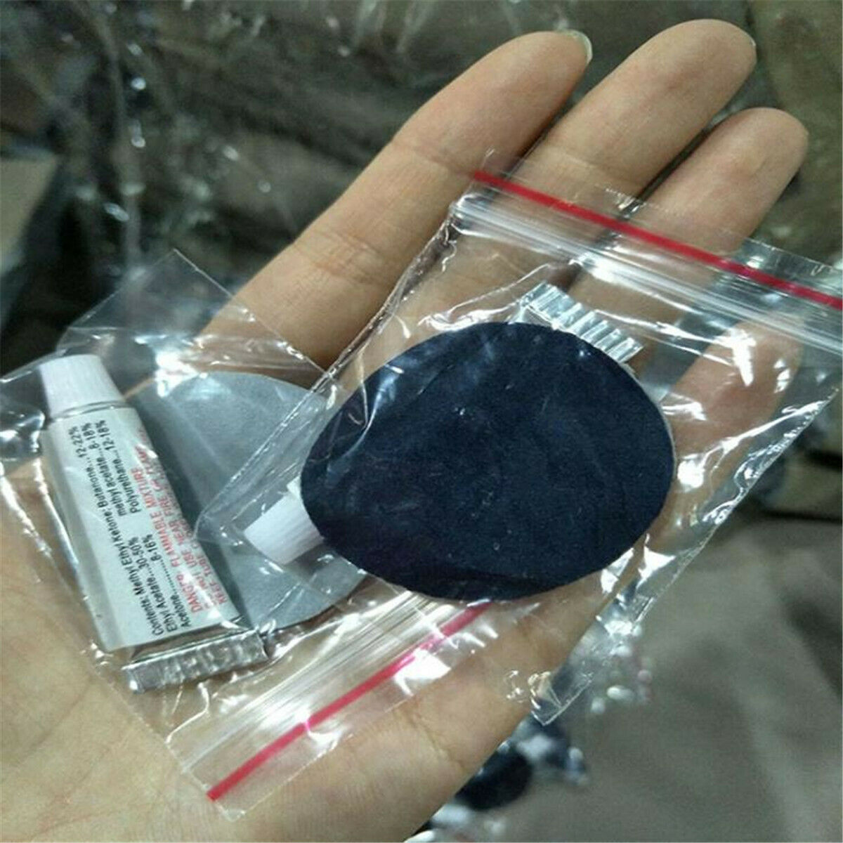 2 Sets PVC Inflating Air Bed Boat Sofa Repair Kit Patches Glue for Air Mattress