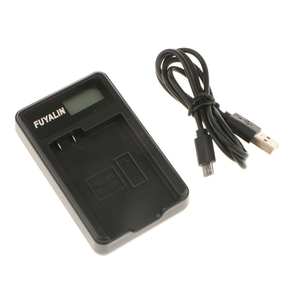En-el15 Digitai Camera Bateria Usb Cargador De Puerto De Carga Para    D610