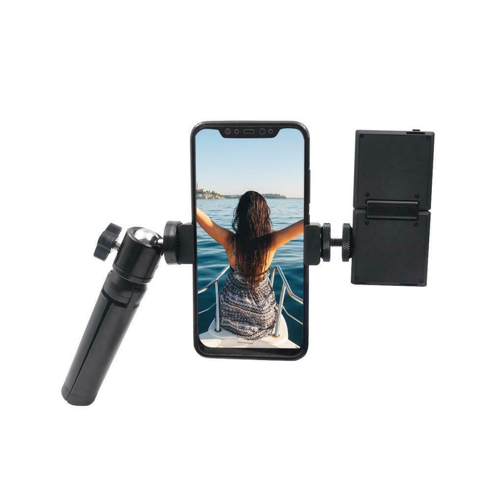 Handheld Gimbal Stabilizer, Smartphone Fixing Clamp Smartphone Gimbal for Insta