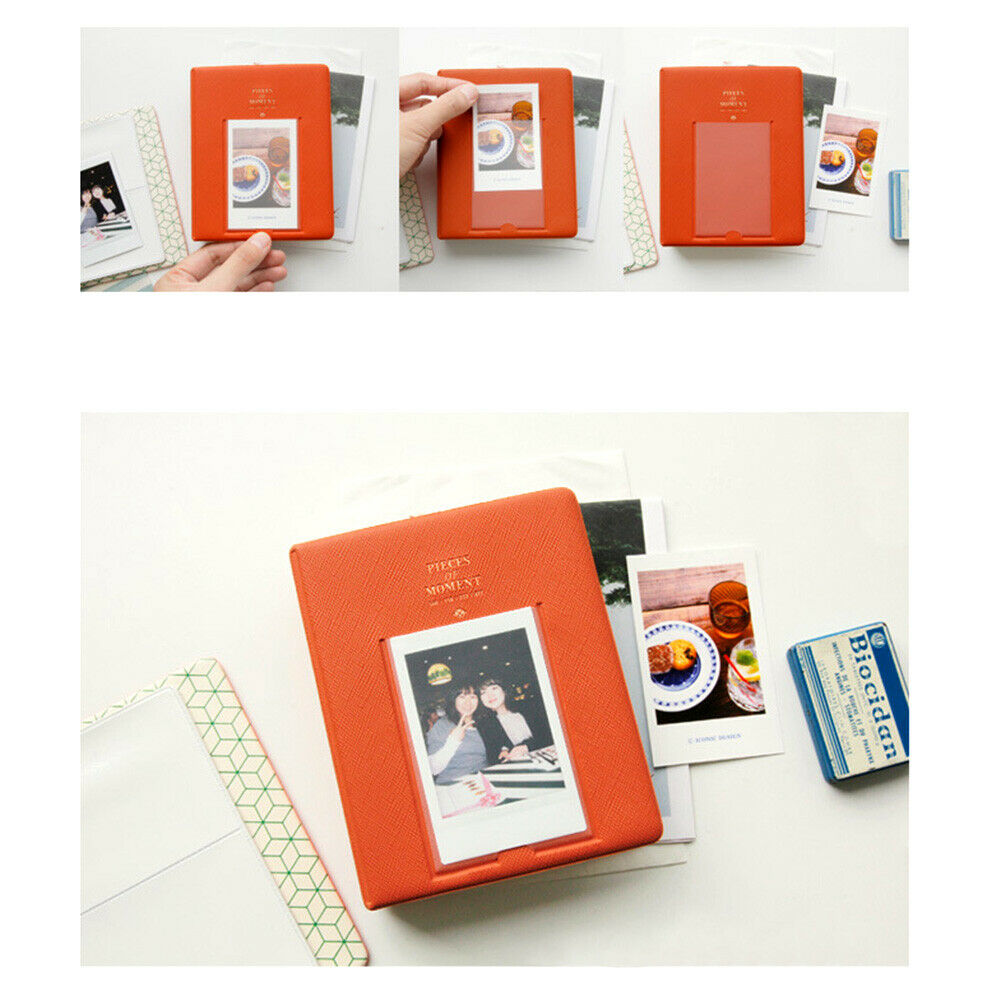 64 Pockets Album Photo Book Storage Case For Fujifilm Instax Mini Film Polaroid