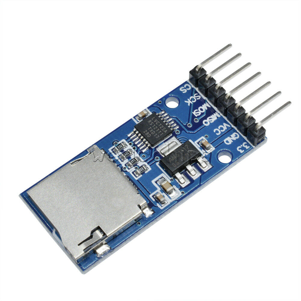 10PCS Micro SD TF Card Storage Memory Module  For Arduino SPI Level conversion