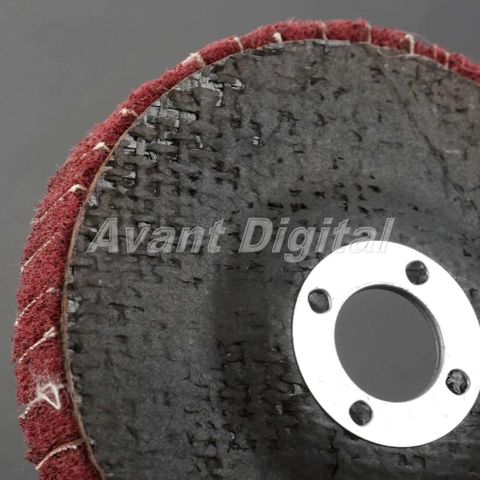 100mm Round 320# Grit Polishing Wheel Buffing Abrasive Grinder Rotary Tool Red
