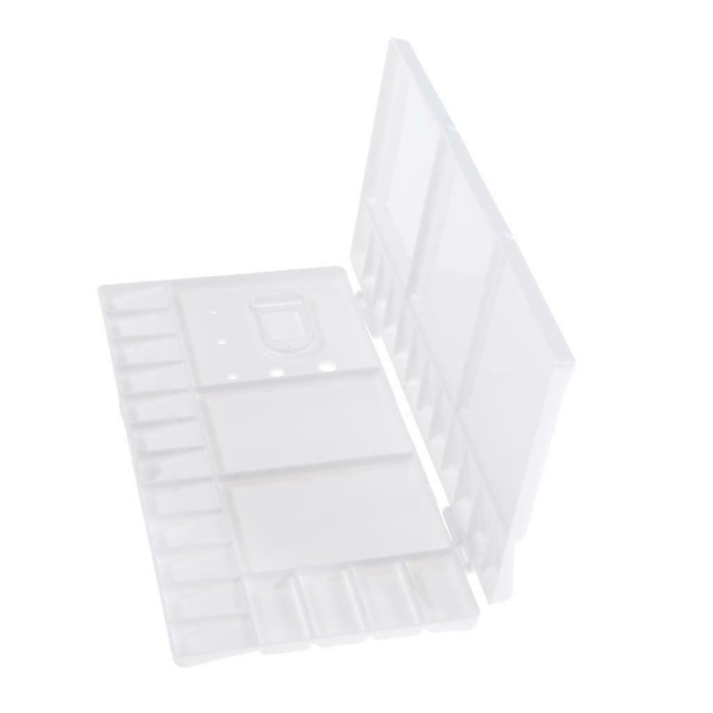 Professional Collapsible Paint Palette Box Perfect for Artists,