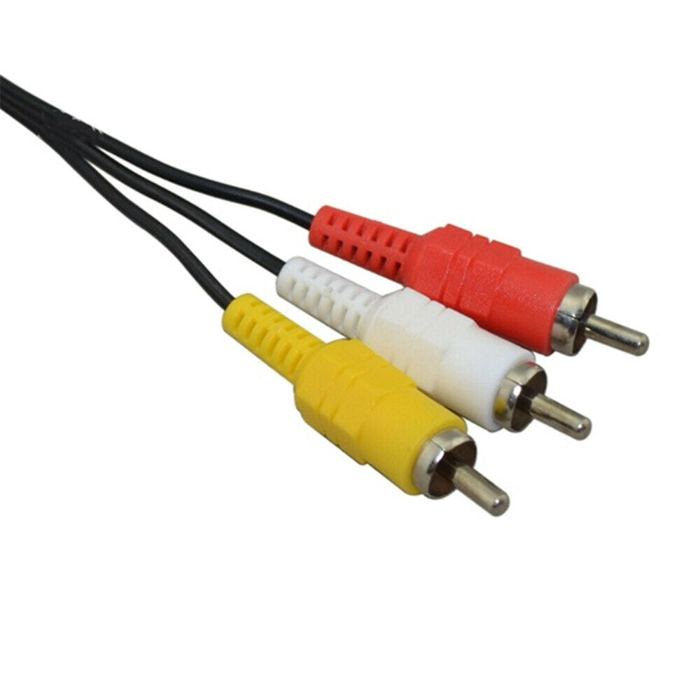 1.8m 6 Feet RGB Scart to 3 RCA Video Cable For NES For FC XXUC High Quality