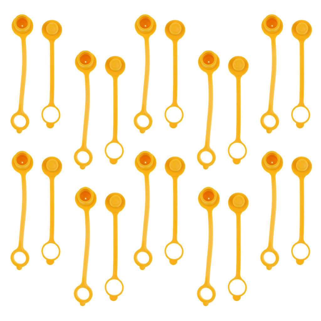 10 PAIR PROTECTIVE PLASTIC DUST PLUG AND   FOR QUICK RELEASE COUPLING